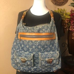 SOLD—DENIM Louis Vuitton shoulder bag